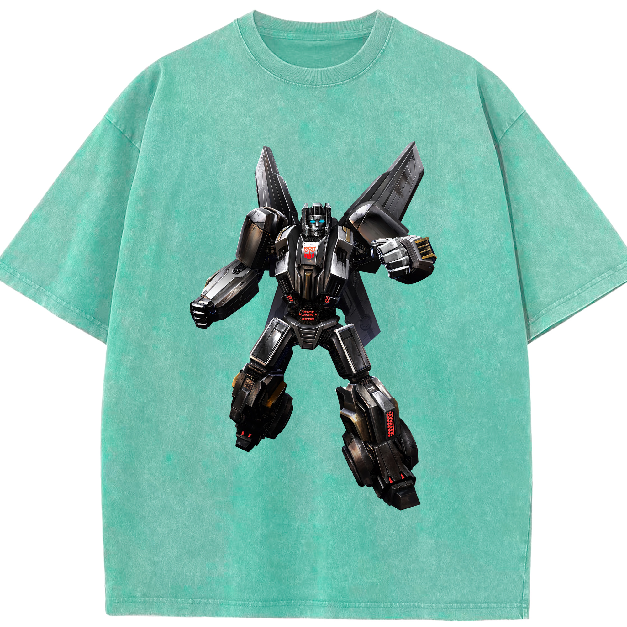 （画像用） Transformers トランスフォーマー 綿100% ヴィンテージ風 半袖Tシャツ（フロントプリント）